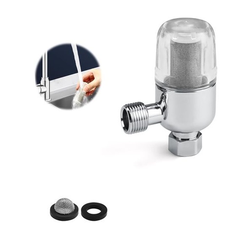 Vodní filtr do sprchy, vodní filtr z nerezové oceli 316 pro baterie, univerzální 4bodový filtr
