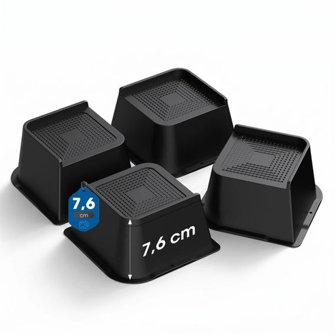 Nábytkové zdviháky 7 cm, zdviháky postelí v tvare L, nosnosť až 6000 libier, nadrozmerné zdviháky