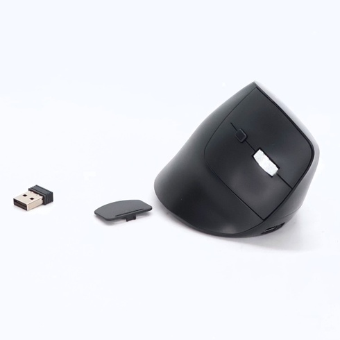 Bezdrôtová myš Acer Ergonomic, dobíjacia vertikálna myš 2,4 GHz s rozlíšením 3 DPI, 6 tlačidiel,
