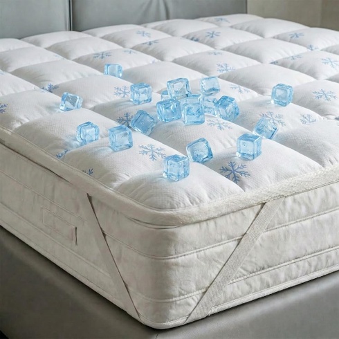 Chránič na matrac Italian Bed Linen B-TO-ICE-1P