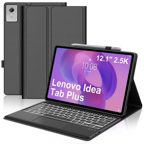 Pouzdro s klávesnicí FOGARI pro Lenovo Idea Tab Plus 12,1 palce 2025