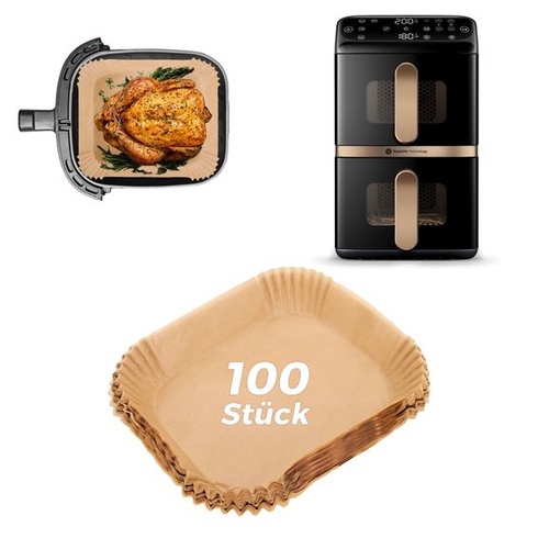 100 kusů příslušenství k pečicímu papíru do fritézy Airfryer pro horkovzdušnou fritézu Philips