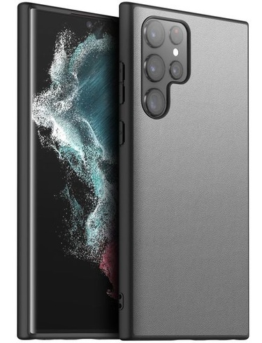 Puzdro X-level pre Samsung Galaxy S22 Ultra, pravé silikónové kožené puzdro, tenké protišmykové,
