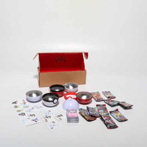 Kartová hra Pokémon Trading: Tin Box Bundle Poké Ball – Poké Ball, Premier Ball a Repeat Ball (9