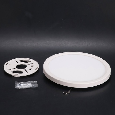 Stropné svietidlo Slochi, LED stropné svietidlo, ploché 18W, Ø22CM, 3 farby 3000K/4000K/6500K, IP44