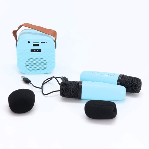 Karaoke automat pre deti i dospelých, mini karaoke mikrofón, bezdrôtový, prenosný Bluetooth