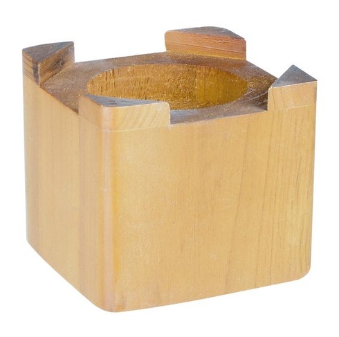 Alberts 140489 Podpery pod posteľ | Tvrdé drevo | 100 x 100 x 100 mm | Súprava 4 kusov