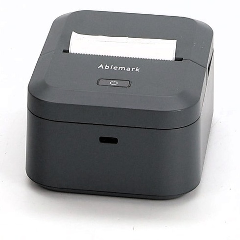 Mini tlačiareň, tlačiareň samolepiek, tlačiareň fotografií, Bluetooth, 2palcová (20–58 mm), termálna