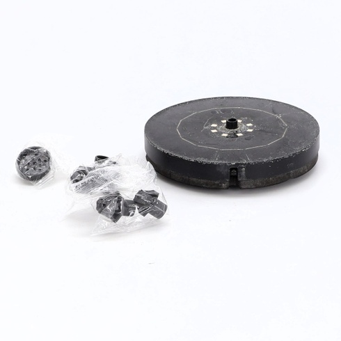 Solární fontána SZMP 3,5 W, solární čerpadlo do jezírka, upgrade 2026, vestavěná baterie 2200 mAh,