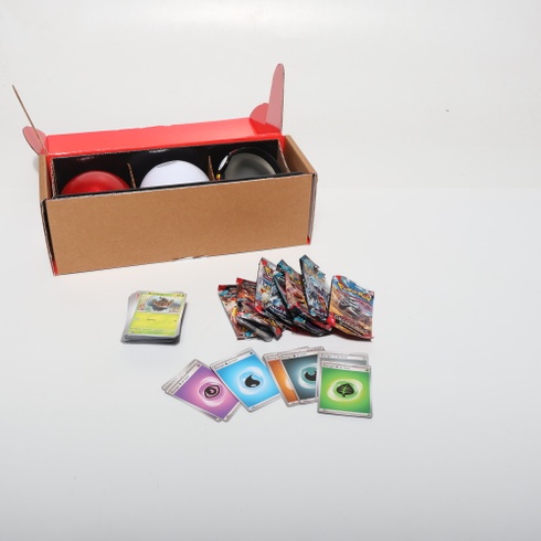 Pokémon: Poké Ball Box Set – Poké Ball, Honor Ball a BIS Ball (9 boostrov a 6 stránok s nálepkami)