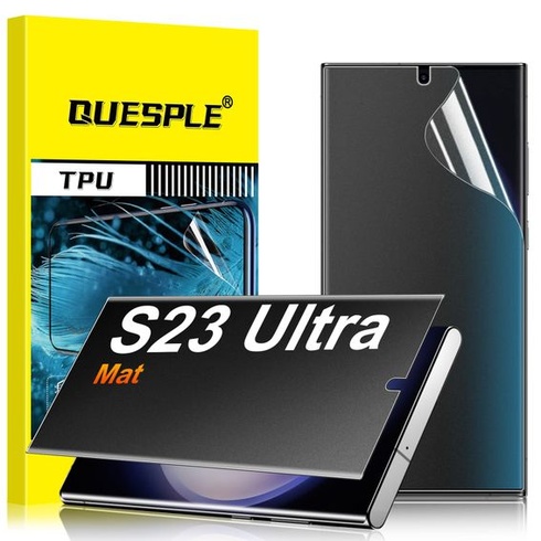 [2 ks] Matná ochranná fólie proti špionážnímu okně pro Samsung Galaxy S23 Ultra, ochrana proti