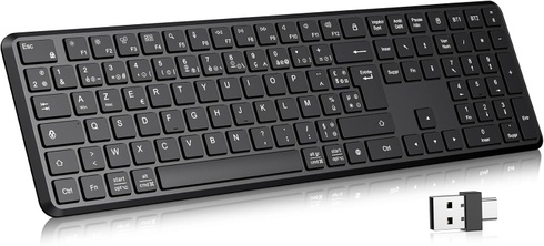 Bezdrôtová Bluetooth klávesnica TECURS