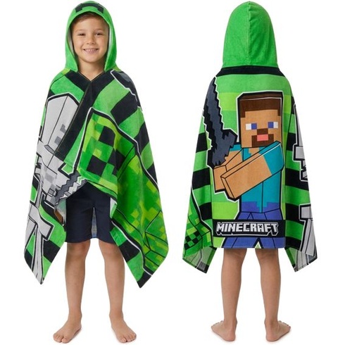 Uterák s kapucňou z bavlny Minecraft 6-14 rokov