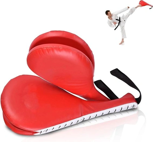 Boxerské vankúše, terčové chrániče, chrániče kopov, tréning Taekwondo, kickbox, terčový kickbox,
