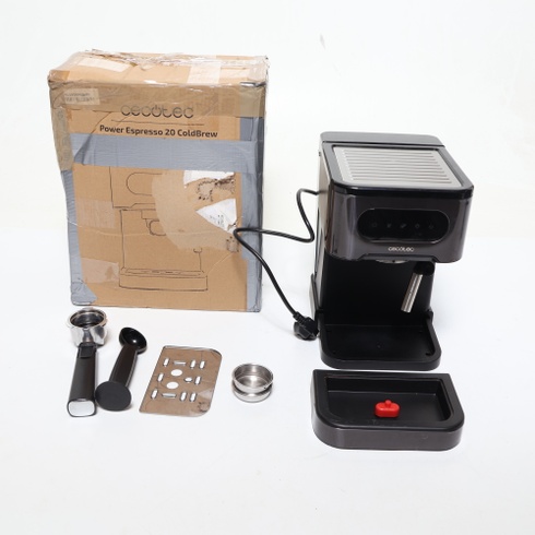 Espresso kávovar Cecotec Power Espresso 20 Coldbrew. Espresso a cappuccino, studená káva, tlak 20