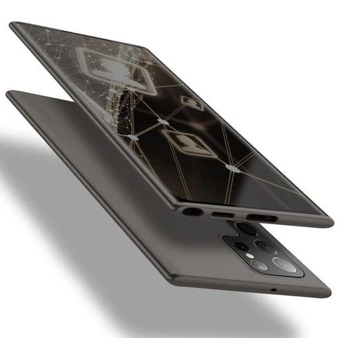 Púzdro X-level pre Samsung Galaxy S22 Ultra, tenké mäkké púzdro, šedé S22 Ultra šedé
