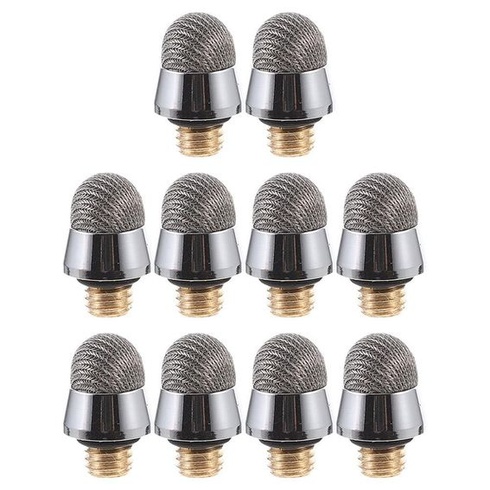 SHINEOFI Kapacitní náhradní hroty pro stylus M5 10 kusů vodivých síťovaných hrotů pro univerzální