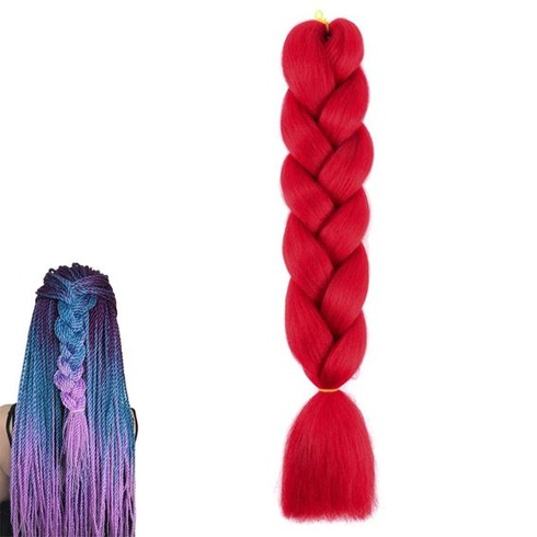 Prinfantasy Jumbo Braids Extensions Syntetické vlasy Zapletanie Vlasové predĺženie Syntetické