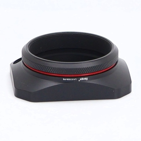 Haoge čtvercový kovový objektivblende s adaptérem 49mm UV filtru pro Fujifilm X100VI Fuji X100V