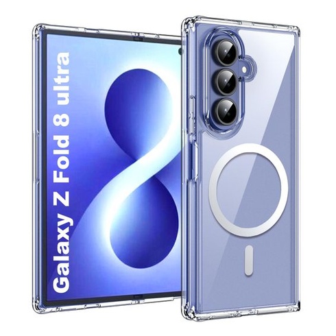 Púzdro pre Samsung Galaxy Z Fold 8 Ultra, magnetické ochranné púzdro, robustný zadný kryt z PC +
