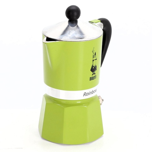 Moka kanvica Bialetti 4972 Rainbow zelená