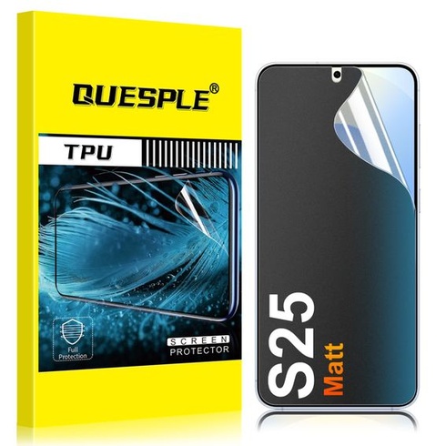 [3 ks] Matný ochranný kryt na displej pro Samsung Galaxy S25 5G, ochrana proti otiskům prstů, matná