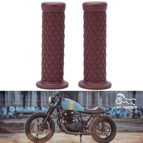 DREAMIZER Motocyklové rukojeti řídítek 7/8