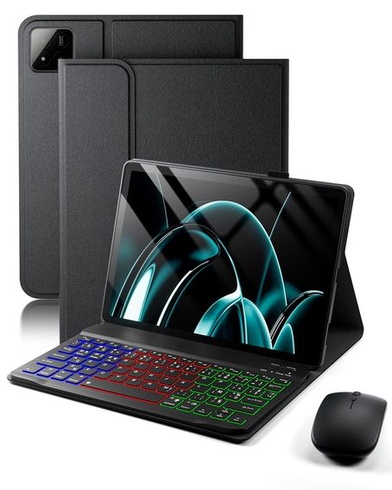 Pouzdro s klávesnicí a myší pro Xiaomi Pad 7/Pad 7 Pro (2024)/Xiaomi Pad 8/Pad 8 Pro (2025) 11,2