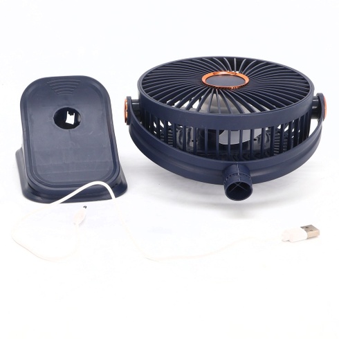 Leikurvo 10000mAh mini USB ventilátor s klipem, dobíjecí USB ventilátor, tichý ventilátor s klipem,