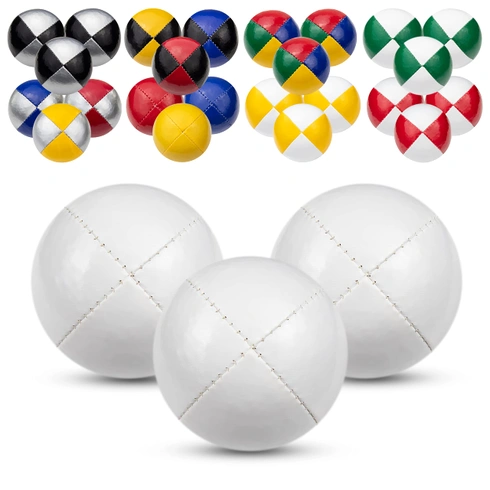 Žonglérské míče Juggle Dream 3X Pro Thud – sada 3 profesionálních žonglovacích míčků s online
