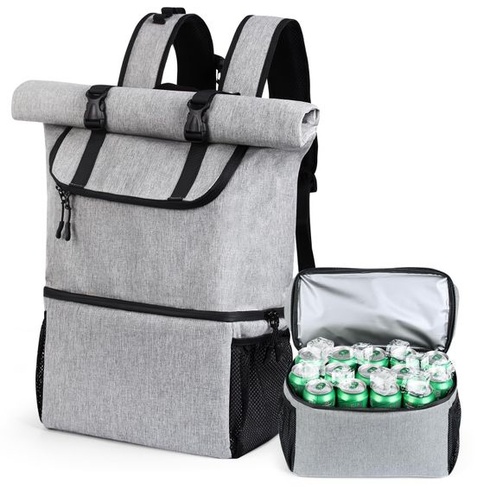 DEWUR Thermo Backpack 35L Veľký chladiaci batoh, 2 v 1 Dvojkomorová izolovaná chladiaca taška,