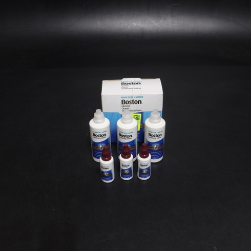 Bausch + Lomb Boston Advance Multipack, pre tvrdé kontaktné šošovky: 3 x 30 ml čistič, 3 x 120 ml