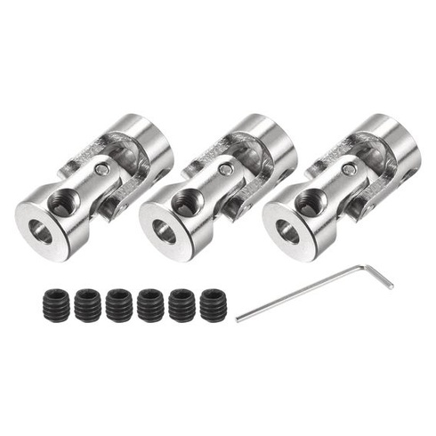 Mapa zdrojov 3dielny otočný univerzálny kĺb 4mm až 6mm vnútorný priemer L23 4mm až 6mm