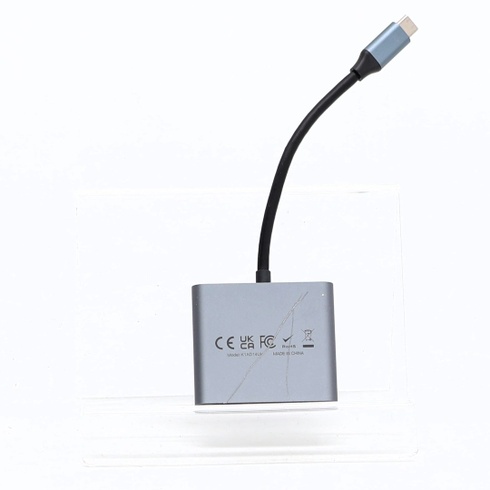 Adaptér USB-C na duální HDMI, víceportový adaptér KOZYC USB-C Hub se 2 HDMI 4K, USB 3.0, 100W PD,