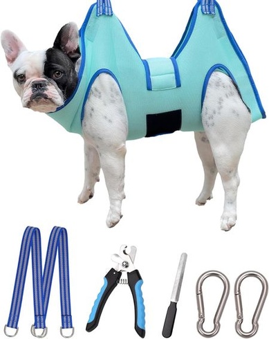 Houpací síť pro stříhání psů Kkiimatt Pet Grooming Harness, Houpací síť pro stříhání psů pro malé