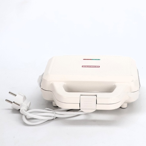Mini vaflovač SugarWhisk, Vaflovač pre deti, pečie 8 x 5 cm drobných vaflí, malý vaflovač, kompaktný