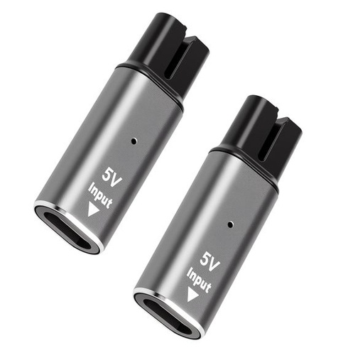Adaptér TNSLAND USB-C na holiaci strojček, adaptér 5V z USB-C na holiaci strojček, náhradný cestovný