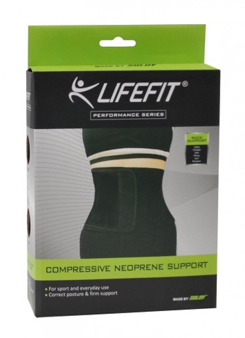 Neoprénová Bandáž LIFEFIT® BN501 Chrbát