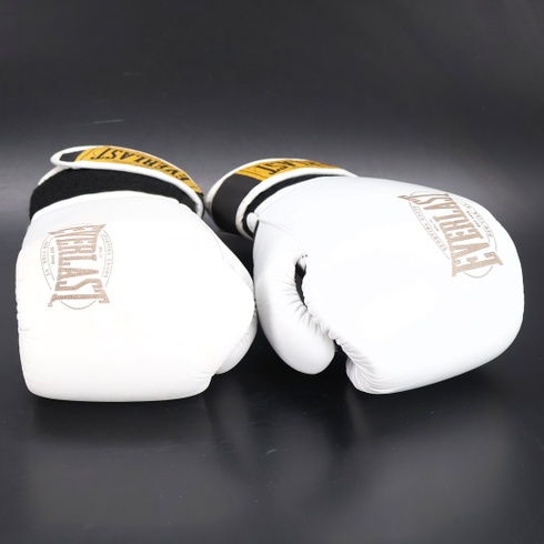 Boxerské rukavice Everlast 1910 Classic Leather, na boxovacie vrece a Focus Mitt, zapínanie na suchý