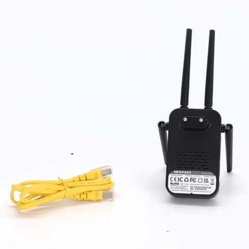 Repeater Newfast AC1200 čierna