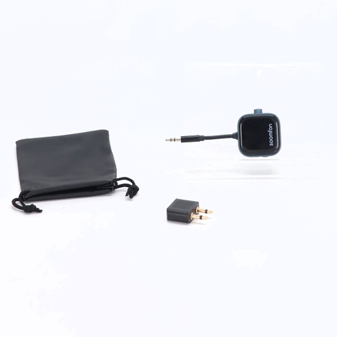 SOOMFON Bluetooth 5.3 vysielač s displejom, 2 v 1 Bluetooth vysielač/prijímač Splitter pre 2