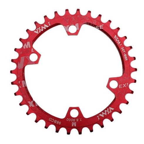 Úzky široký prevodník 1 kus pre cestný bicykel 96 BCD