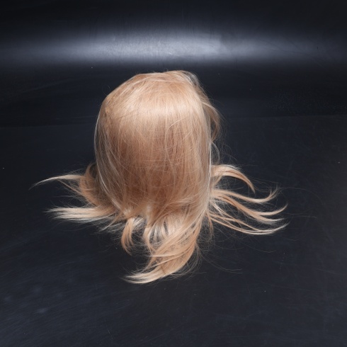 Polodlouhá blond paruka, 75 cm