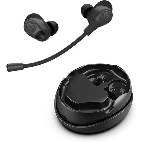 Slúchadlá JLab Work Buds True Wireless (IEUEBWORKBUDSRBLK82) čierna - Vrátené, použité