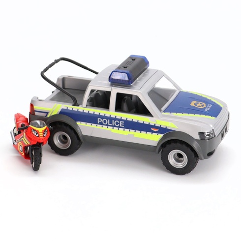 Policajné auto s motorkou Playmobil 71875