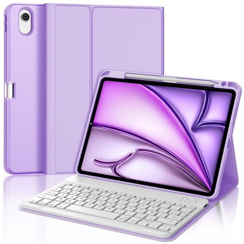 JADEMALL klávesnica pre iPad Air 11 M2/M3 2024/2025, púzdro s klávesnicou pre iPad Air 11 M2/M3,