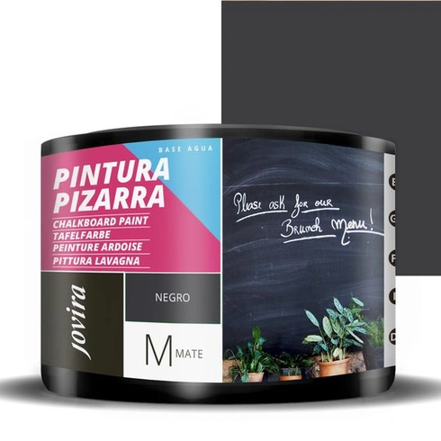 JOVIRA PINTURAS barva na tabuli na vodní bázi. Pro malování, kreslení a psaní křídou na stěny. (375