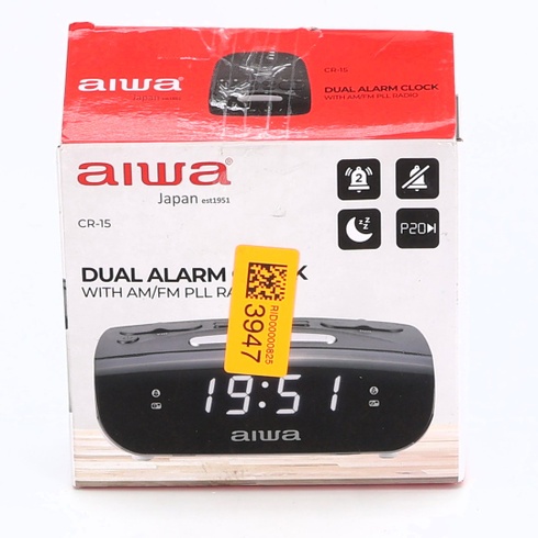 Aiwa CR-15: Malý rádiobudík s funkciou odloženia a spánku, rádiobudík alebo budík