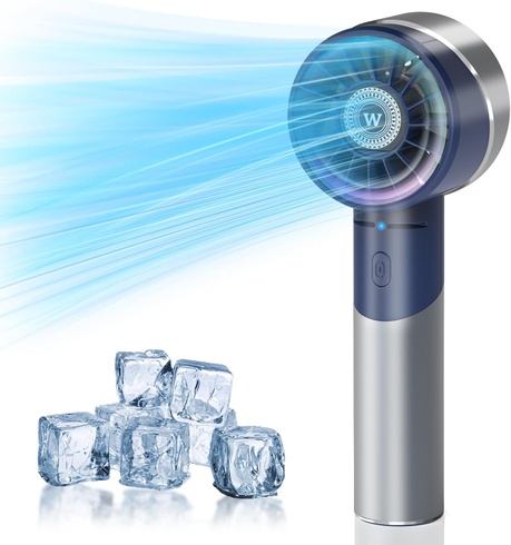 Ruční ventilátor Wrischan F1-Blue