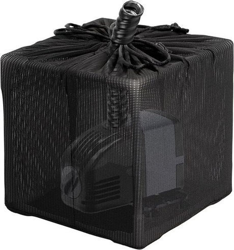 Filtračný box do jazierka, filtračné vrecko, sieťované filtračné vrecko, sieťované vrecko, bariérový